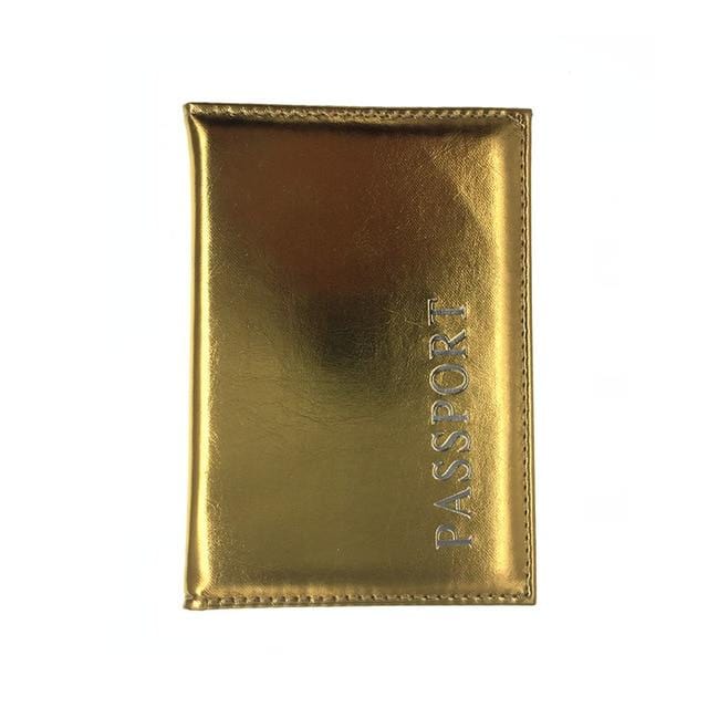 Leather passport holder